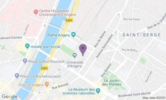 Localisation Mtre Maisonneuve Gildas