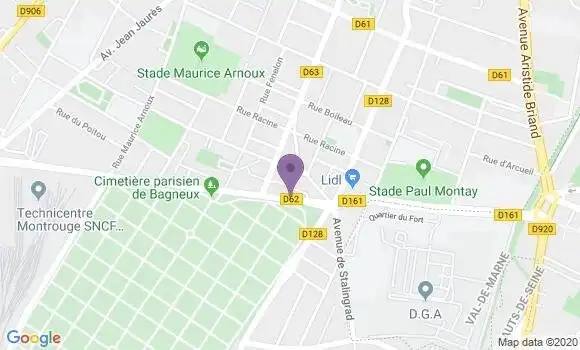 Localisation Mtre Sene Idrissa Cesaire