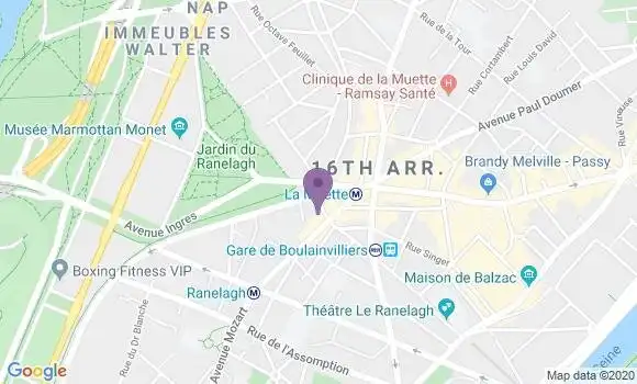 Localisation Mtre Curnier Bernard