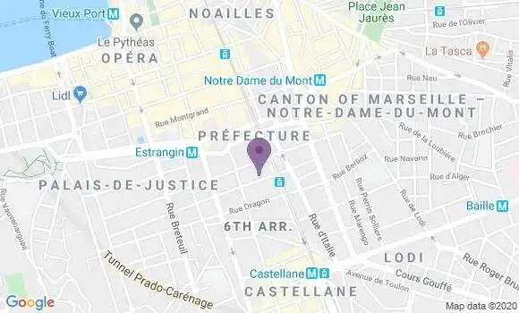 Localisation Mtre Benhamou Samuel