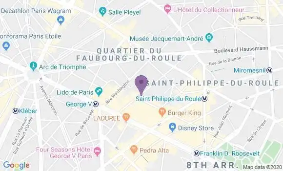 Localisation Mtre Servant Caroline