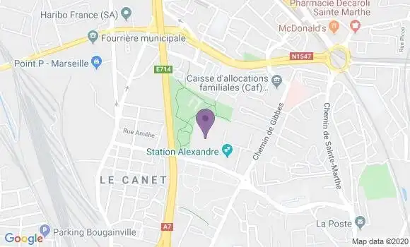 Localisation Mtre Bentolila Véronique