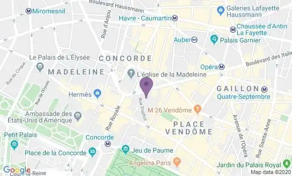 Localisation Mtre Cusas Eric