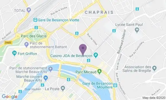 Localisation Mtre Sevin Catherine