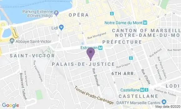 Localisation Mtre Bidault Patrice