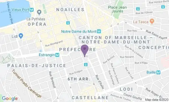 Localisation Mtre Bonan Paul Victor