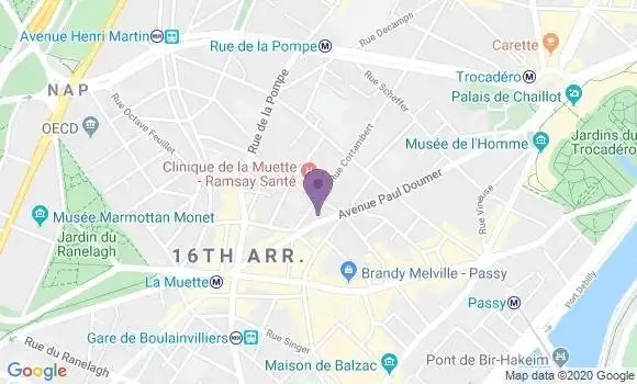 Localisation Mtre Sigal Olivia
