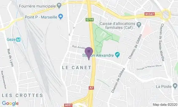 Localisation Mtre Bozzi Laurence