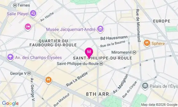 Localisation Mtre Simon Virginie