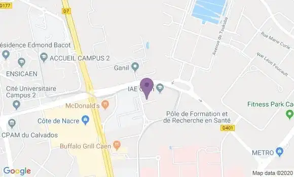 Localisation Mtre Simonneau Laurent