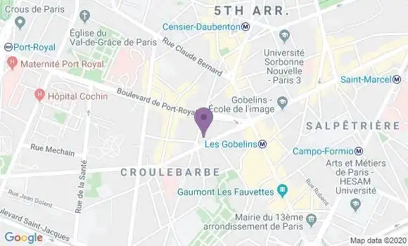Localisation Mtre Simonnet Emmanuel
