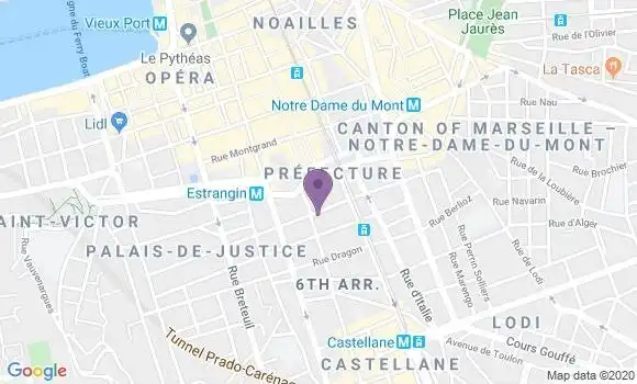 Localisation Mtre Cachard Xavier