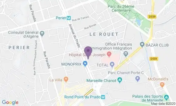 Localisation Mtre Calandra Pierre
