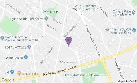 Localisation Mtre Petraud Jean