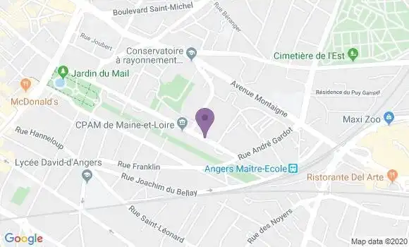 Localisation Mtre Pineau Bouillaud Emmanuelle