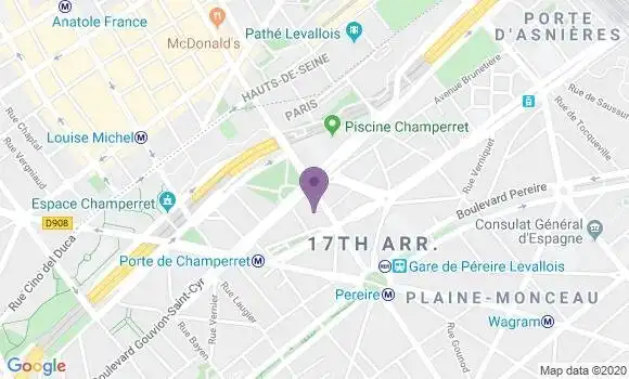 Localisation Mtre Sorbier Marc Henry