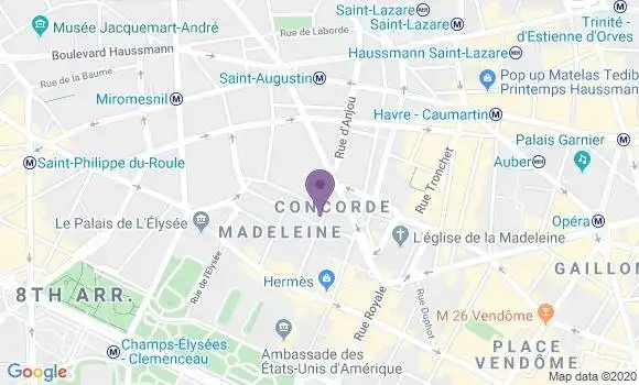 Localisation Mtre D