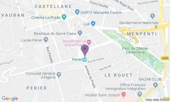 Localisation Mtre Delpy Cyrille
