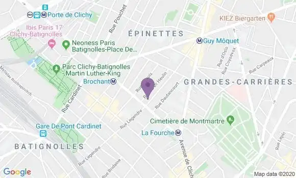 Localisation Mtre Spira Séverine