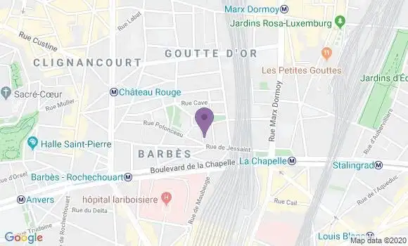 Localisation Mtre D