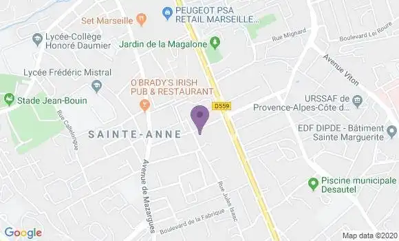 Localisation Mtre Donsimoni Antoine