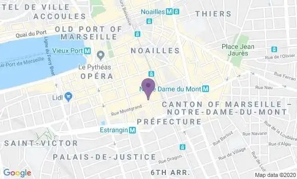 Localisation Mtre Esclapez Sandrine