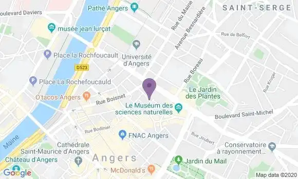 Localisation Mtre Rouleau Elisabeth