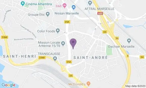 Localisation Mtre Gaignaire Gilbert