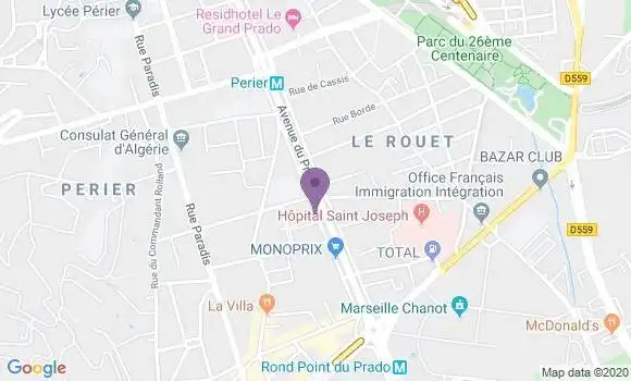 Localisation Mtre Gallin Delphine