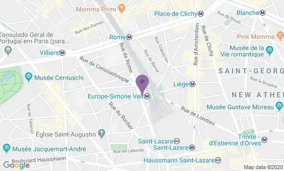 Localisation Mtre Tachnoff Tzarowsky Sonia