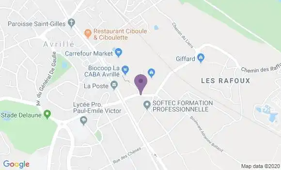 Localisation Mtre Soulard Aude