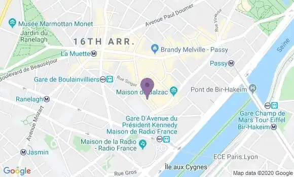 Localisation Mtre D