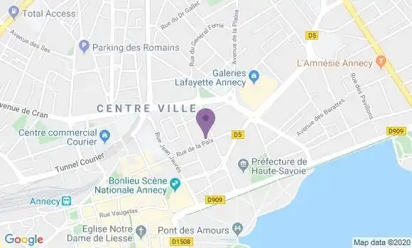 Localisation Mtre Guillen Aude