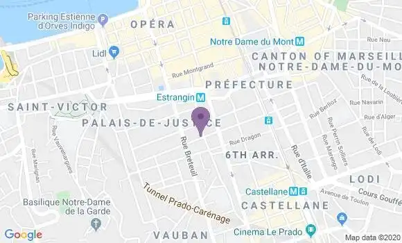 Localisation Mtre Hennion Véronique