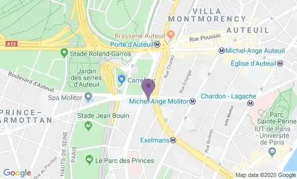 Localisation Mtre Catte Cyril