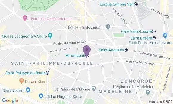 Localisation Mtre Teboul Michel