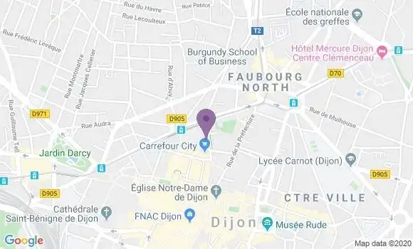 Localisation Mtre Jacob Sonia