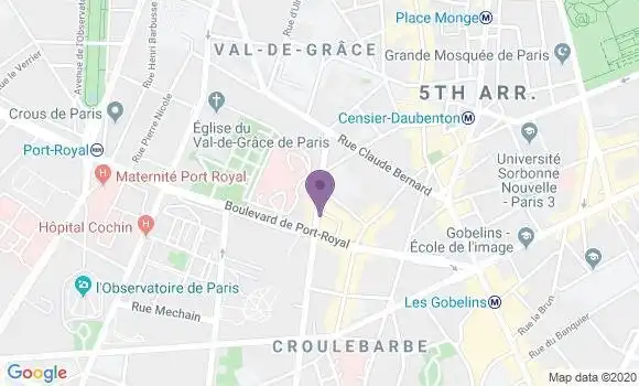 Localisation Mtre D