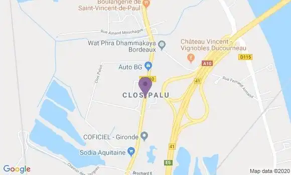 Localisation Mtre D
