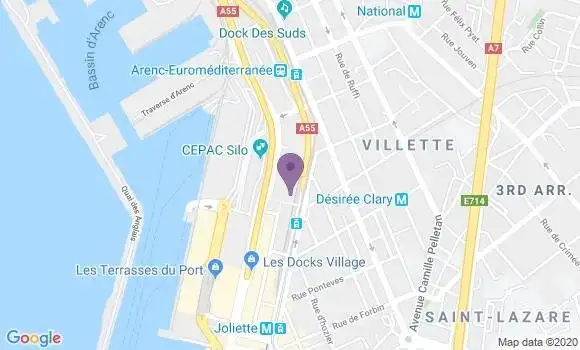 Localisation Mtre Cattier Gwendoline