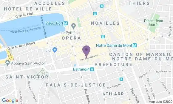 Localisation Mtre Lauricella Nathalie