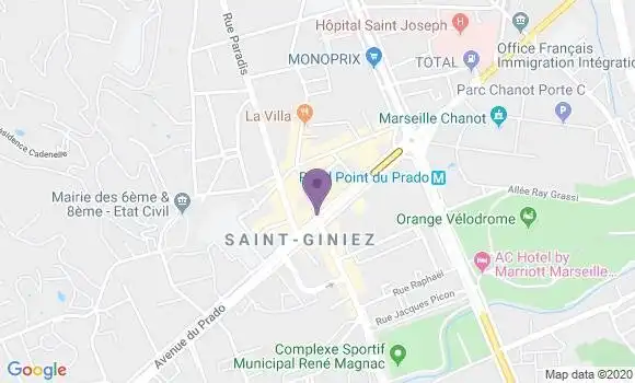 Localisation Mtre Le Brun Nathalie