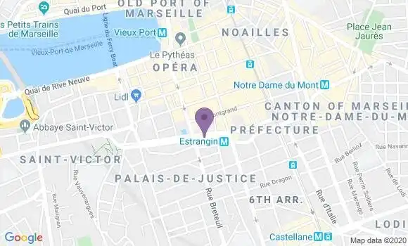 Localisation Mtre Lescudier Wilfrid
