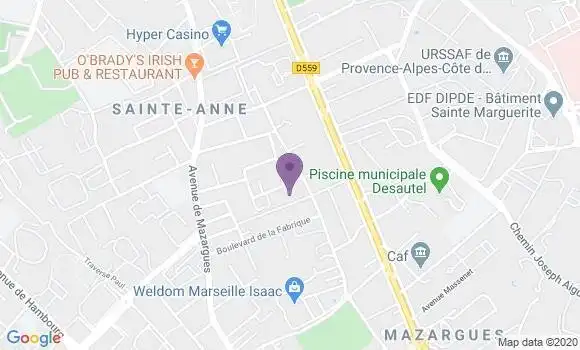 Localisation Mtre Magnan Marie-christine
