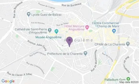 Localisation Mtre Berneron Audrey