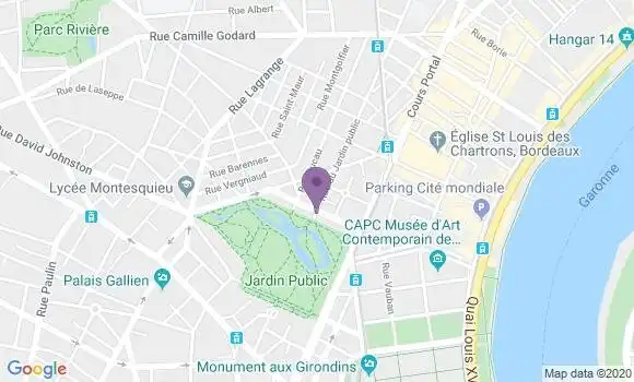 Localisation Mtre Thouery Anne