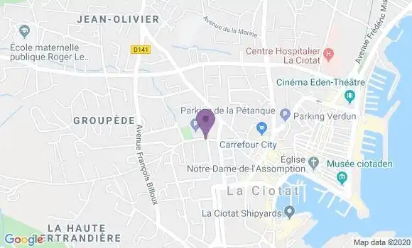 Localisation Mtre Martini Sandra