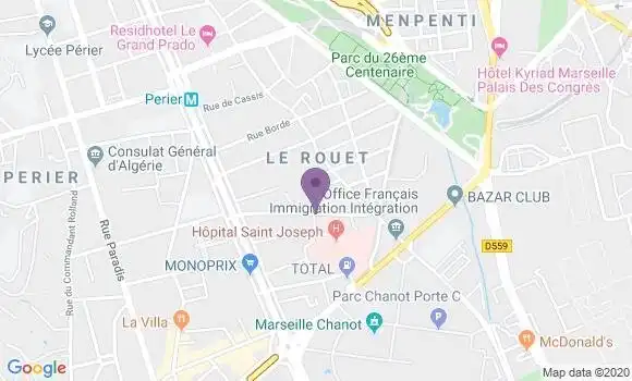 Localisation Mtre Moreau Julie
