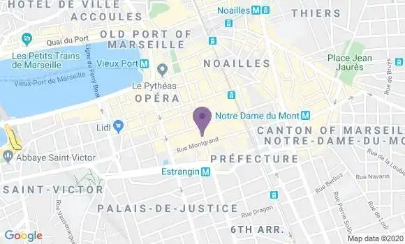 Localisation Mtre Moreau Charlotte