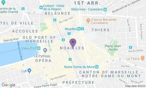Localisation Mtre Naudin Michèle